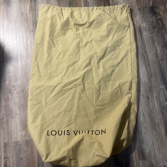 Authentic Louis Vuitton Drawstring Dust Bag Storage bag XXL W22”x H30”x D10” - Picture 1 of 2